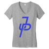 jake paul blue Women's V-Neck T-Shirt