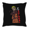 naruto shinobi anime Throw Pillow