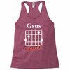 gsus saves chord Racerback Tank