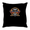 biker route 66, live the legend Throw Pillow