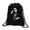 marilyn manson salute Drawstring Bags