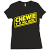 chewie y u no age Ladies Fitted T-Shirt