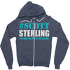 scott sterling the man the myth the legend Zipper Hoodie
