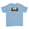 christmas pudding boobs funny Youth Tee