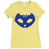 pj masks catboy symbol Ladies Fitted T-Shirt