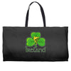 ireland shamrock Weekender Totes