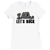 let's rock Ladies Fitted T-Shirt