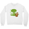 apathetic in the face of certain annihilation Crewneck Sweatshirt