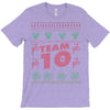 team 10 ugly christmas T-Shirt