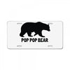 pop pop License Plate