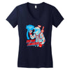 dolphin lundgren Women's V-Neck T-Shirt