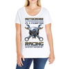 motocross extreme Ladies Curvy T-Shirt