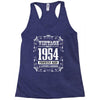 vintage made in 1954 perfectly aged a living legend Racerback Tank
