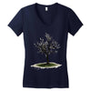 shades of winter Women's V-Neck T-Shirt