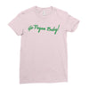 Go vegan baby Ladies Fitted T-Shirt