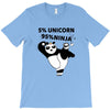 5 Percent Unicorn 95 Percent Ninja T-Shirt