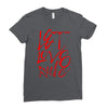 let love rule Ladies Fitted T-Shirt