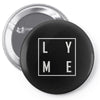 lyme Pin-back button