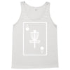 disc golf ace card target chains frisbee basket Tank Top