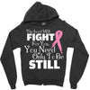 the lord will fight for you, you need only to be still Zipper Hoodie