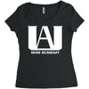 hero academy Women's Triblend Scoop T-shirt