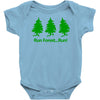 run forest run Baby Onesie