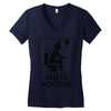 party pooper Women's V-Neck T-Shirt