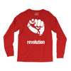 power to the people fist revolution Long Sleeve Shirts