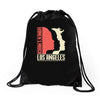 womens march on los angeles Drawstring Bags