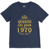 queens are born in 1970 V-Neck Tee
