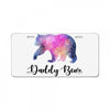 Daddy Bear License Plate