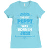 The Best Poppy Was Born In June Ladies Fitted T-Shirt