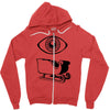 eye sleigh Zipper Hoodie