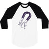 powerful magnet 3/4 Sleeve Shirt