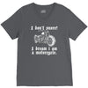 i don`t snore! i dream i am a motorcycle V-Neck Tee