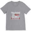 dragon ball z t shirt, train insaiyan t shirt training to beat goku dr V-Neck Tee