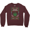 smoke weed ugly sweater Crewneck Sweatshirt