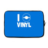 i love vinyl Laptop sleeve