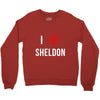 i heart sheldon Crewneck Sweatshirt