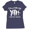 I Have a Little Help From My Friends Ladies Fitted T-Shirt
