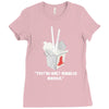 they're only noodles Ladies Fitted T-Shirt