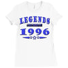 legends are born in 1996 hoodie 9 Ladies Fitted T-Shirt