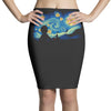 super starry night Pencil Skirts