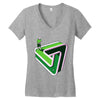 puzzled putter Women's V-Neck T-Shirt