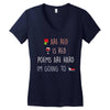 are red is red Women's V-Neck T-Shirt