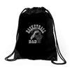 long sleeve s basketball dad Drawstring Bags