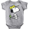 snoopy golf Baby Bodysuit