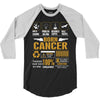 Born Cancer Multitasking Problem Solving Tees 3/4 Sleeve Shirt