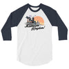 mushroom kingdom 3/4 Sleeve Shirt