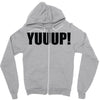 yuup humour Zipper Hoodie